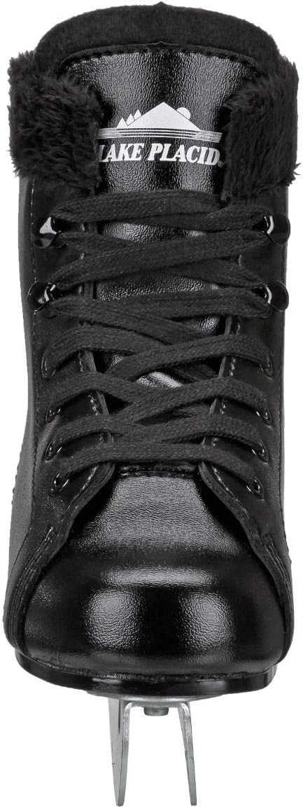 Lake Placid Starglide Boy's Double Runner Figure Ice Skate, Black : Sports & Outdoors