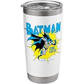 Batman Crime Fighter Hero Icon Vintage Comic Panel Stainless Steel Insulated Tumbler