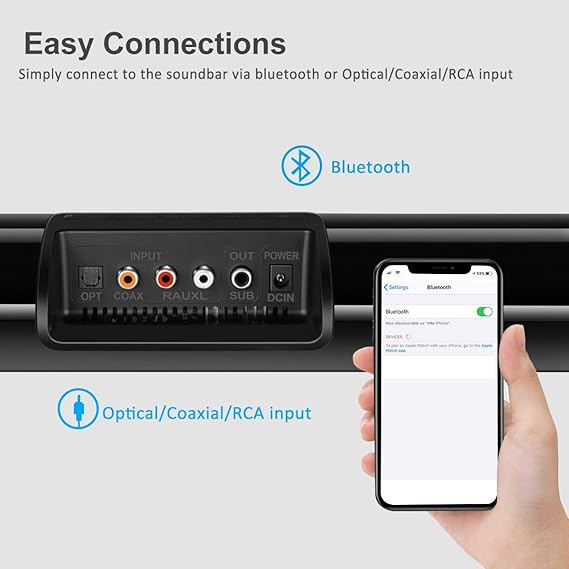connect tv to soundbar via bluetooth