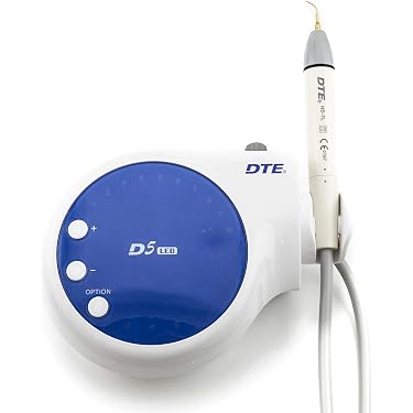 LED Dental Ultrasonic Piezo Scaler With 5 Tips & 2 Water Bottles – Compatible With EMS Cavitron, Autoclavable
