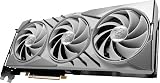 MSI GeForce RTX 4070 SUPER 12G GAMING X SLIM WHITE graphics card view 2