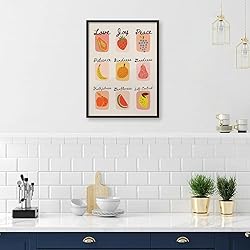 Trendy Fruit of The Spirit Wall Art Christian Bible