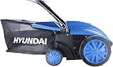 Hyundai 1500W Lawn Scarifier Aerator 32cm Working Width Foldable Handles view 5
