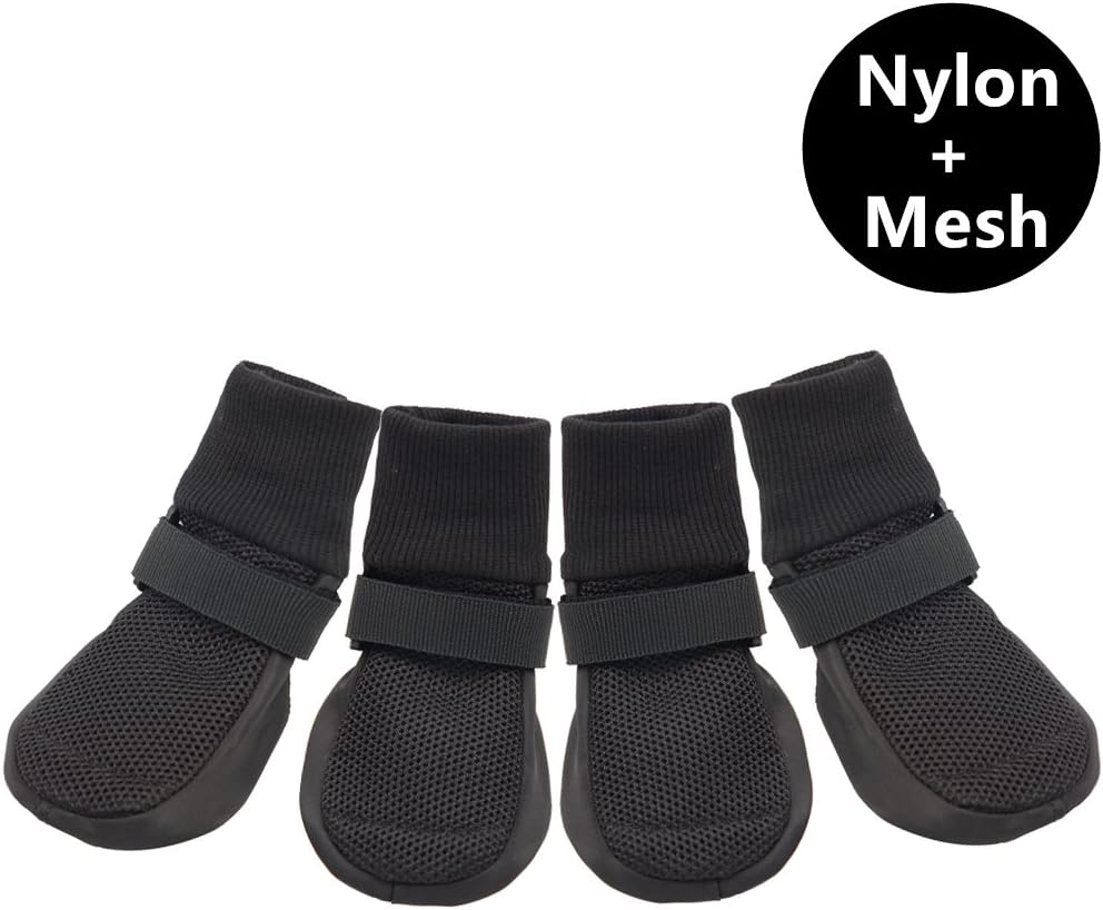 Ulandago Breathable Mesh Soft Sole Dog Boots