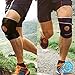 *New* Knee Brace Support with Open Patella for ACL, Arthritis, LCL, MCL. Side Stabilizers Non Slip Neoprene. Non Bulky, Adjustable Comfort Fit (1-Count)
