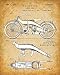 Original Harley Davidson Motorcycle Patent Wall Art Prints - Set of Four Photos (8x10) Unframed Posters - Great Home Decor and Gift for Men and Women Under $15 for Hog Riders