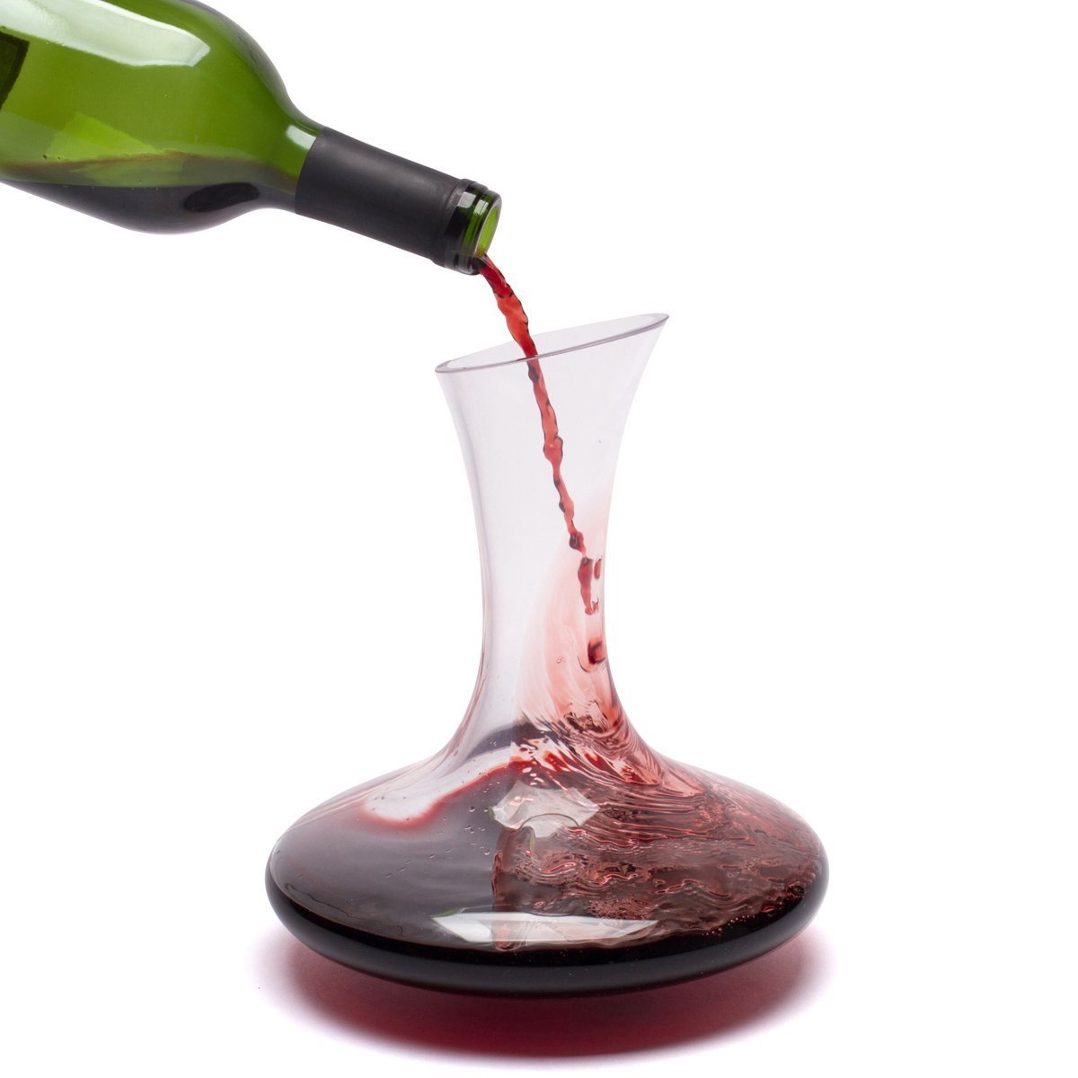 Galleon Bella Vino Wine Decanter And Aerator With A Wide Base For