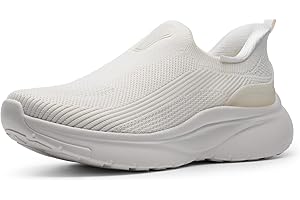 NORTIV 8 Women's Slip on Walking Shoes Hands Free Non-Slip Lightweight Gym Workout Casual Comfort Breathable Running Tennis SwiftSleek Fashion Sneakers