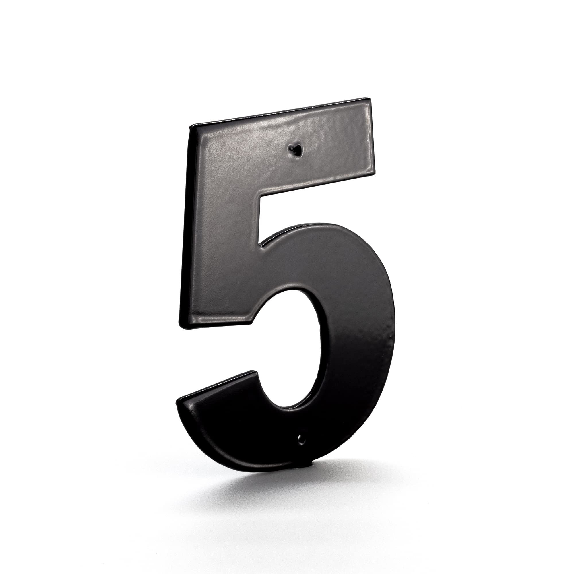 Montague Metal Products Helvetica Font Individual House Number, 5, 3-Inch