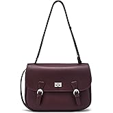 hedexe Genuine Leather Shoulder Bag for Women: Designer Crossbody Purse for Ladies - Trendy Leather Handbag for Travel