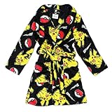 Pokemon Big Boys' Robe, Battleground Black, 10