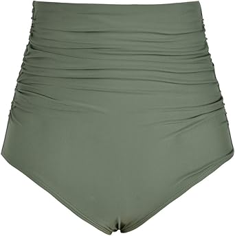 high waisted swim shorts amazon