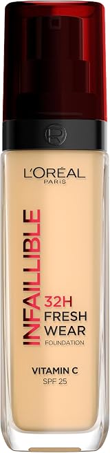 L'Oreal Paris Infallible Liquid Foundation Full Coverage 120 Vanilla