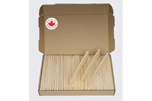 Made in Canada 65+Pack Wood SHIMS Practical Smaller Size 5 1/2",Crafting or- Artwork Material, Also Very Nice for Various DIY