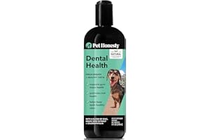 Pet Honesty Oral Hygiene Dental Water Additive | Dog Mouthwash + Teeth Cleaning | Keeps Teeth + Gums Clean | Freshens Breath + Targets Plaque + Tartar - 8 oz