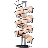 Toplife Spiral Design Metal Egg Skelter Dispenser