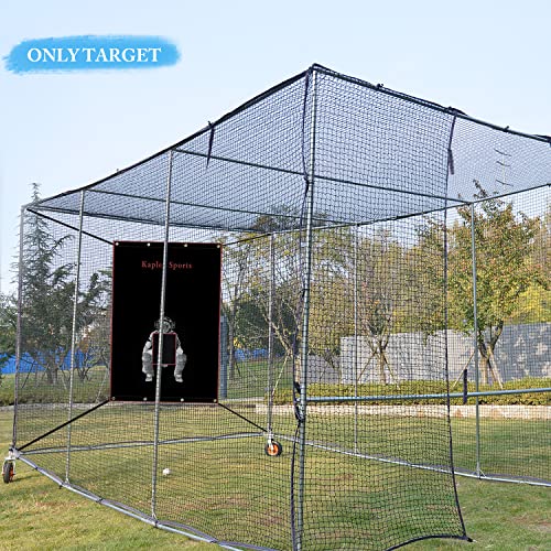 Filet Backstop Baseball 4x6 Pieds - Vinyle Robuste - Cage De Battage