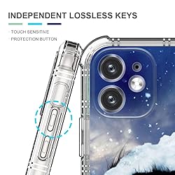 CARLOCA Compatible with iPhone 11 Case,Clear with