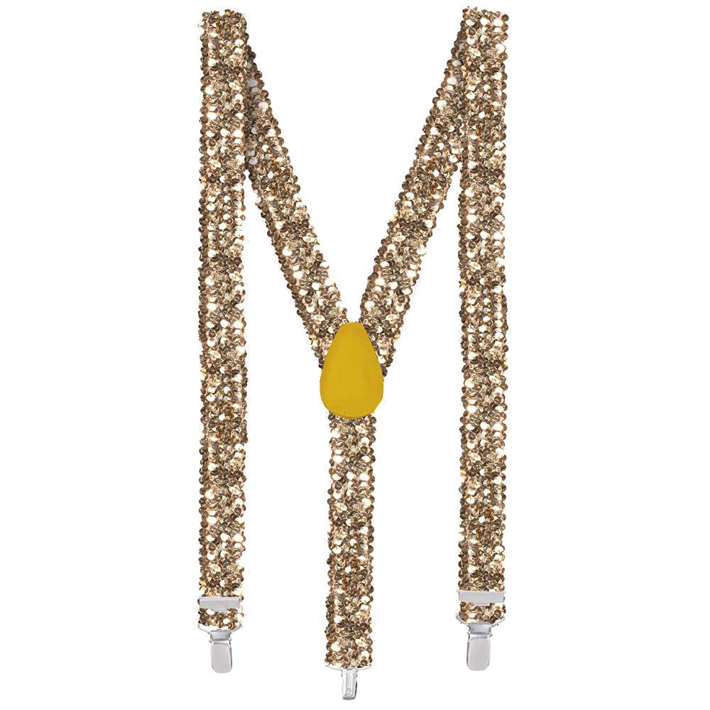 Boland 00593 Braces with sequins, gold