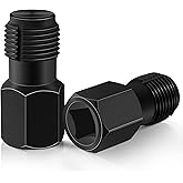 Datanly 2 Pcs Oxygen Sensor Thread Chaser M18 x 1.5mm | Works with 3/4" Hex Socket or 3/8" Square Drive, Cleans Threads in Oxygen Sensor Hole Threads, Automotive Replacement Parts