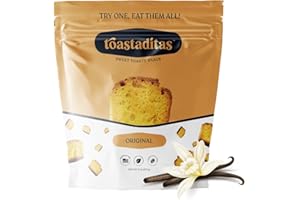 Toastaditas Original Biscotti Cookies, Baked Twice, No Artificial Flavors - Sweet and Toasty Italian Cookies - Ideal for Coffee or Tea pairing - 6oz pack - Snacks for kids and adults (6 oz Pack, Original)