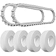 GVCVHVCV 9985006-r2 Track and Climbing Rings 6101611-r4 Replacement Parts Compatible with Maytronics Dolphin Nautilus cc Plus Robotic Pool Robot (6 Pack)