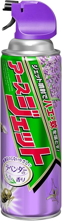 Amazon アースジェット ラベンダーの香り ハエ 蚊用 450ml アースジェット 殺鼠 殺虫剤