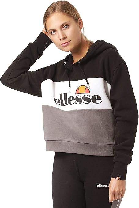 ellesse crop top hoodie
