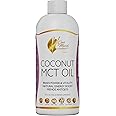 MCT Oil - Intermittent Fasting Support, Metabolism & Brain Power Boost, Natural Energy from Coconut, Free from Gluten, Dairy, Soy, Vegan & Keto-Friendly, 32 fl oz