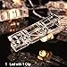 OASMU Christmas Decoration Style Clip String Light Dimmable 50 LED Photo Clips String Lights Dual Powered Choice Fairy Lights for Hanging Photos Pictures Cards Memos for Bedroom