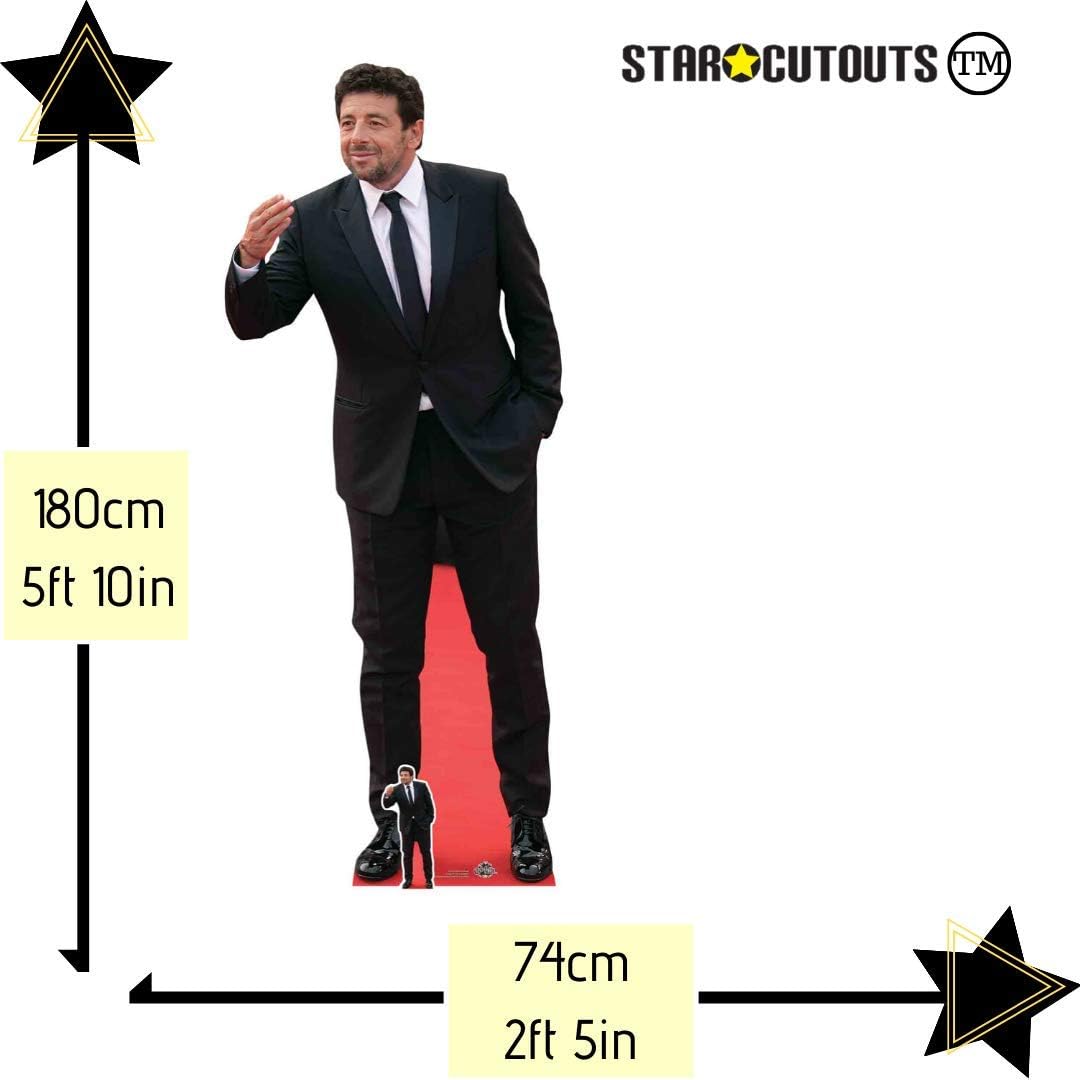 CS825 Star Cutouts Patrick Bruel Suit Lifesize Cardboard Cutout/Standee/Standup Perfect for Parties Fans - Image 3