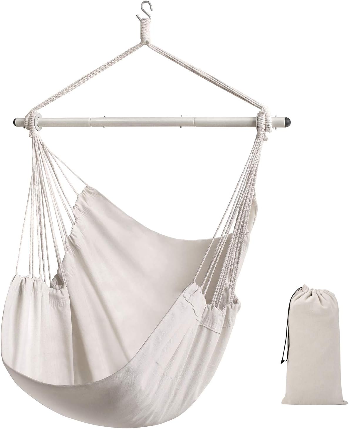 ADVOKAIR Hammock Chair Hanging Swing Chair Large Hanging Chair Soft Comfort Durability: Kitchen & Dining