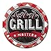 Grill Master Picnic BBQ Party Supply Pack! Bundle Includes Paper Plates & Napkins for 8 Guests