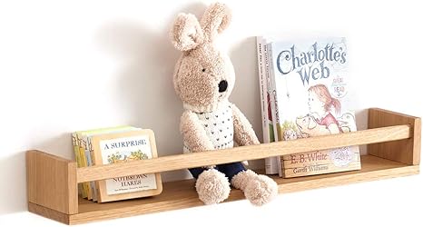 baby nursery shelves