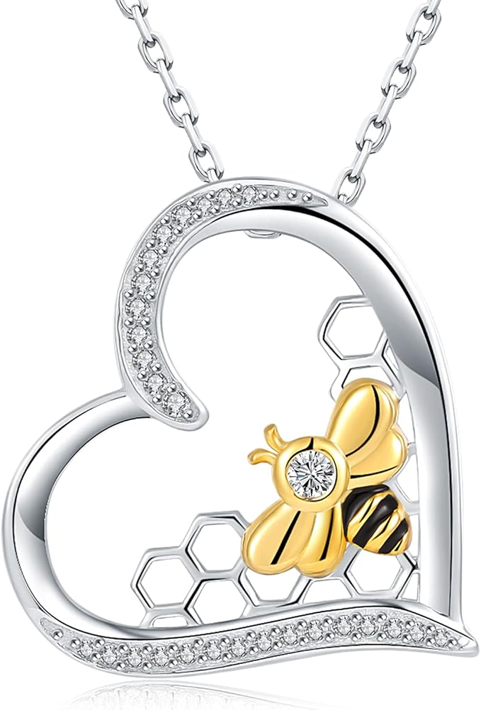 Bumble Bee Cubic Zirconia 925 Sterling Silver Women's Ring