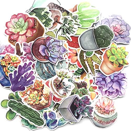 Joyibay 71PCS Luggage Sticker Cute Plant Pattern Suitcase Sticker Luggage Decal for Kids