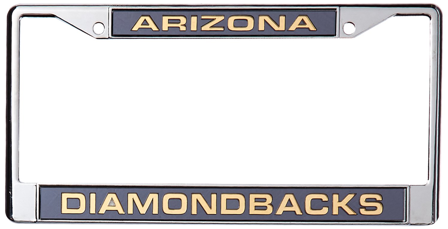 Rico Industries MLB Laser-Cut Chrome License Plate Frame