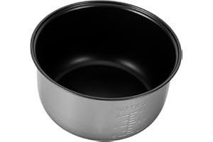 KICHOUSE 1Set Reusable Rice Cooker Inner Cooking Pot Replacement Liner for Electric Cookers Nonstick Cooking Pot Container fo