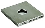 Mitutoyo Steel Square Gage Block, ASME Grade