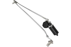 FEXHULL 602-306AS Front Windshield Wiper Motor and Linkage Assembly Compatible with Ford E-150 E-250 E-350 E-450# 3L5Z17508AA, 3W7Z17508AA, 5C2Z17508AA