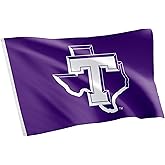 Desert Cactus Tarleton State University TSU Flag - 3 x 5 Feet Texans Banner, Indoor/Outdoor Durable Fabric, 100% Polyester Design (Style 3)