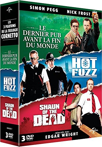 La Trilogie Cornetto - Le dernier pub avant la fin du monde + Hot Fuzz + Shaun of the Dead - Pack