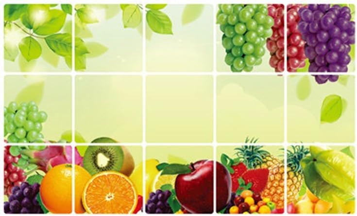 Mimihuhu Fruit Oil-Proof Wall Sticker Removable Wall Stickers Art Decor Home Decal
