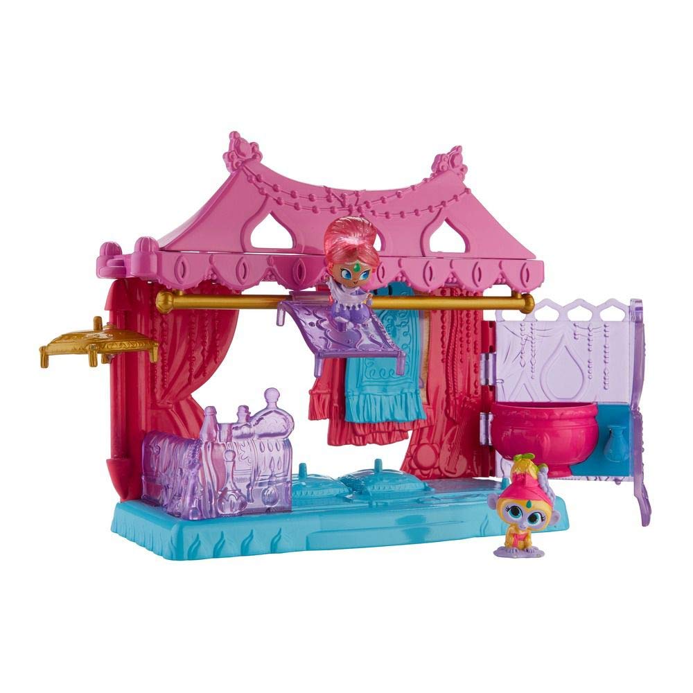 Mattel Shimmer and Shine DYW03 Mini Dschinnis Princess Samiras Masquerade Ball Playset