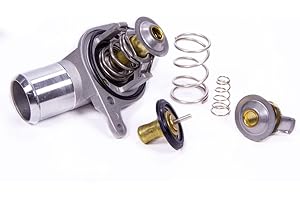 PRW 5234683 As-Cast Aluminum 90° Water Neck Outlet and Thermostat for GM LS Series