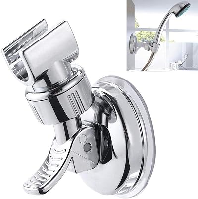N-K PULABO Shower Head Holder Powerful Suction Cup Shower Hook Fixing Holder