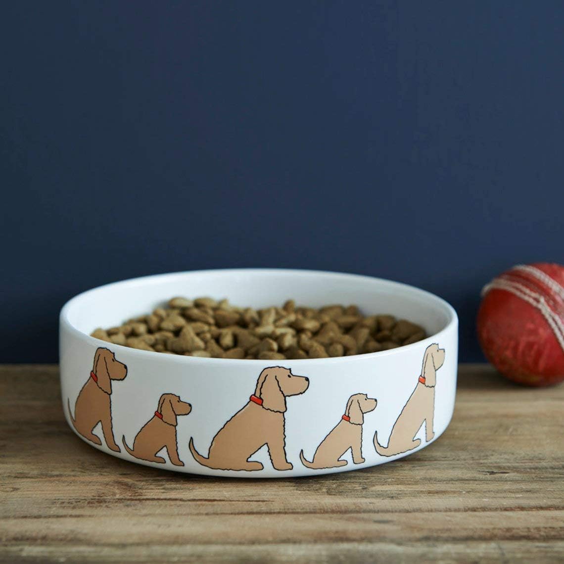 Sweet William Cocker Spaniel (Golden) Dog Bowl, White, 20 cm x 5.5 cm - Image 3