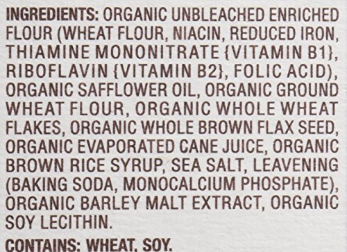 BACK TO NATURE CRACKERS, ORGANIC, STONEGROUND WHEAT, 6 OZ