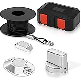 Magnet Wire Pulling System Kit Rare Earth Magnets6m High Density Nylon Rope | Cable Puller Through Wall Withstand 50kg Pull Force,For Electrical Wiring、 PVC Pipes、Ceilings、Drywall Applications