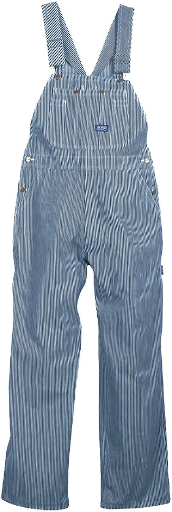 Walls Men's Big Smith Hickory Stripe Bib Overall Clothing